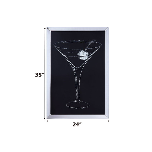 Talisha - 35" Wall Art - Mirrored