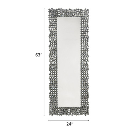 Kachina - 63" Accent Mirror - Mirrored & Faux Gems
