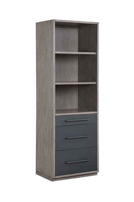 Estevon - Bookcase - Gray Oak Estevon - Bookcase - Gray Oak