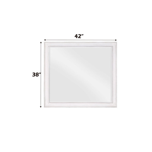 Katia - Mirror - Rustic Gray & Weathered White