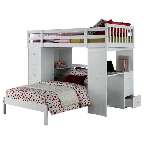 Freya - Twin Bed - White