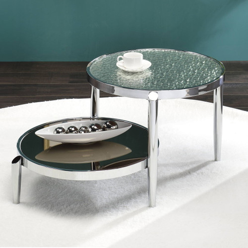 Abbe - Coffee Table - Glass & Chrome Abbe - Coffee Table - Glass & Chrome