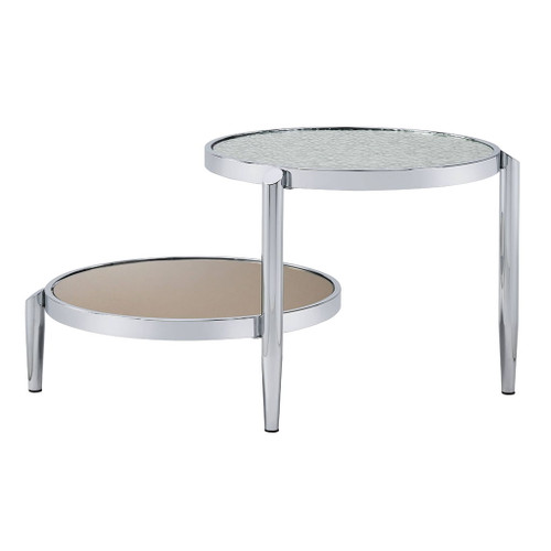 Abbe - Coffee Table - Glass & Chrome