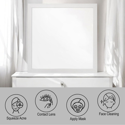 Casilda - Mirror - White