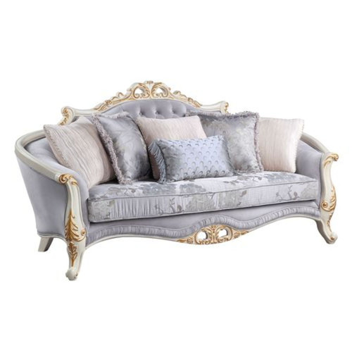 Galelvith - Sofa With 6 Pillows - Gray Fabric Galelvith - Sofa With 6 Pillows - Gray Fabric