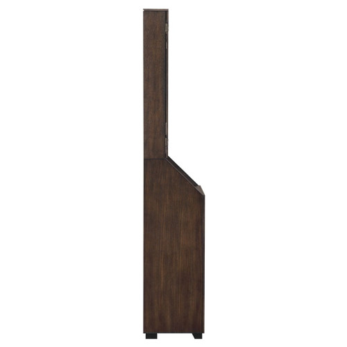 Bones - Dartboard Cabinet Ssg-120405 Cabinet With Dartboard - Dark Brown