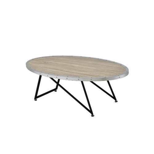 Allis - Coffee Table - Weathered Gray Oak & Metal Allis - Coffee Table - Weathered Gray Oak & Metal