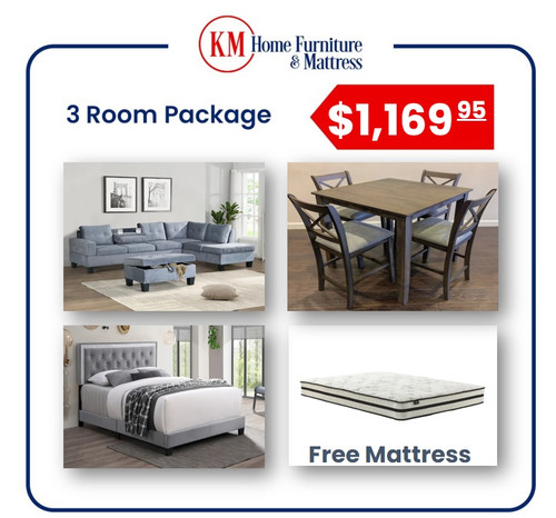MICA 3 ROOM PACKAGE WITH FREE MATTRESS