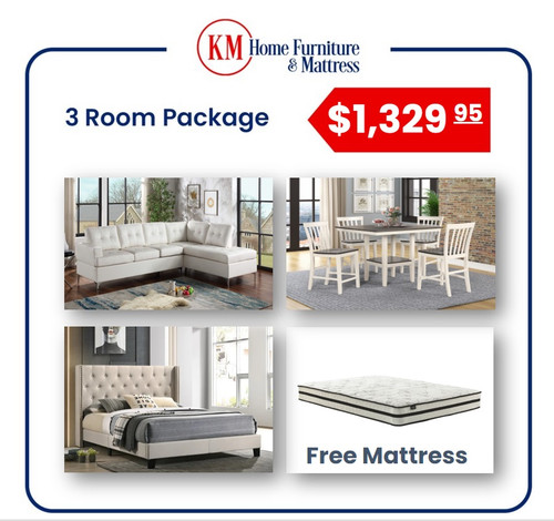 MANA 3 ROOM PACKAGE WITH FREE MATTRESS