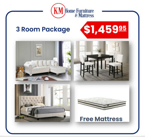 RUTH 3 ROOM PACKAGES RM-PK-RUTH by KM Home