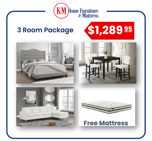 JIN 3 ROOM PACKAGE WITH FREE MATTRESS