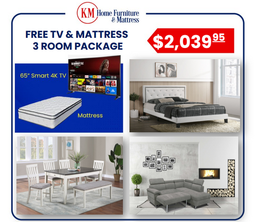 Tokyo 3 Room Packages with Free TV and Mattress
