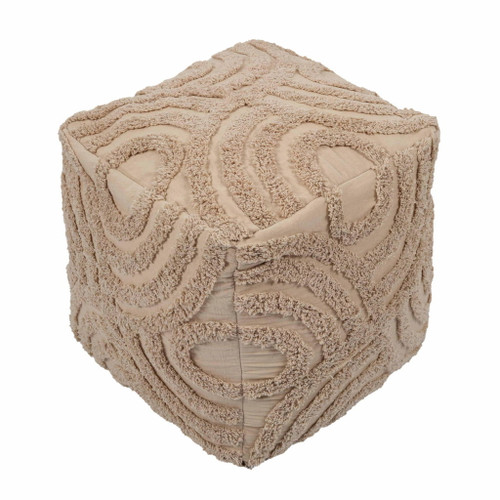 Miranda - Knitted Pouf - Beige Miranda - Knitted Pouf - Beige