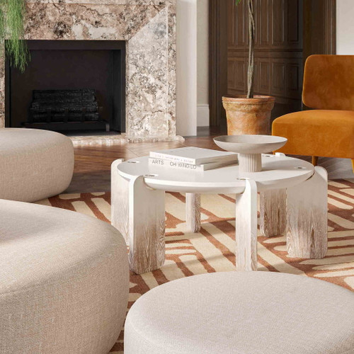 Gloria - Coffee Table - Cream