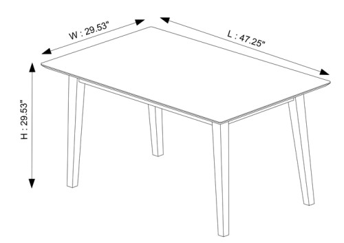 Abbott Dining set - 2 Abbott Chairs & 1 Abbott Bench | KM Home Furniture and Mattress Store | TX | Best Furniture stores in Houston