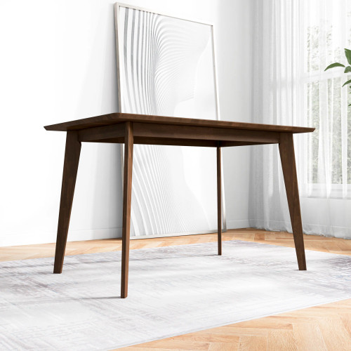 Abbott Walnut Small Dining Table  | KM Home Furniture and Mattress Store | Houston TX | Best Furniture stores in Houston