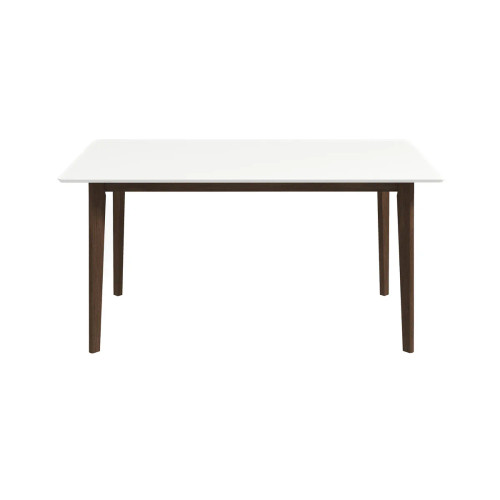 Abbott Dining Table White (Large) | KM Home Furniture and Mattress Store | Houston TX | Best Furniture stores in Houston