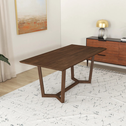 Rolda Walnut Dining Table | KM Home Furniture and Mattress Store | Houston TX | Best Furniture stores in Houston