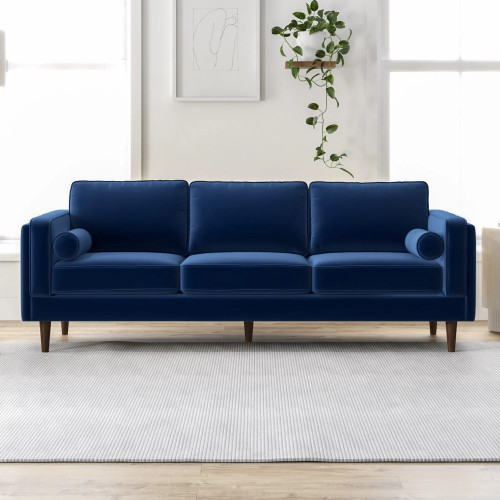 Fordham Sofa (Navy Blue Velvet) | KM Home Furniture and Mattress Store | Houston TX | Best Furniture stores in Houston