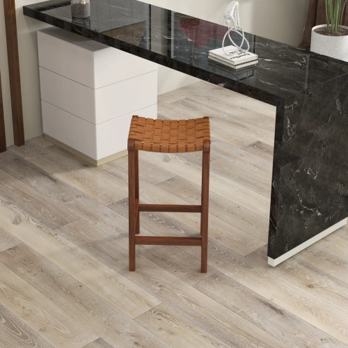 Andaman Bar Stool - Tan Leather | KM Home Furniture and Mattress Store | Houston TX | Best Furniture stores in Houston