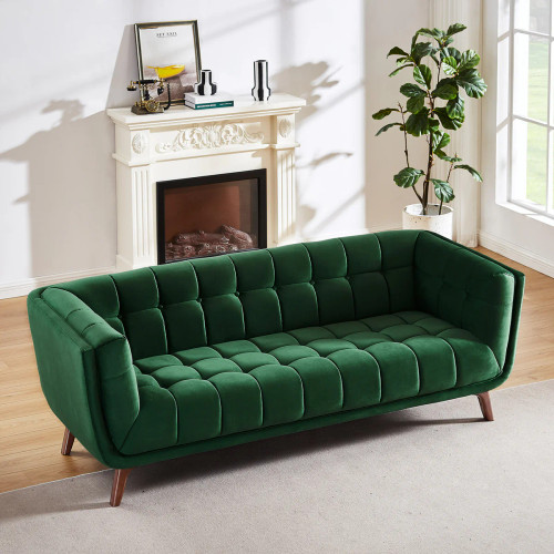 Kano Large Velvet Sofa
