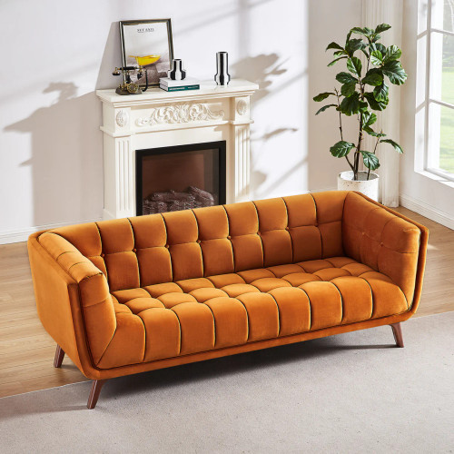 Kano Large Velvet Sofa