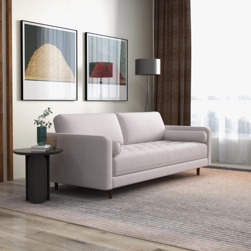 Daphne Sofa - Beige Linen | KM Home Furniture and Mattress Store | Houston TX | Best Furniture stores in Houston