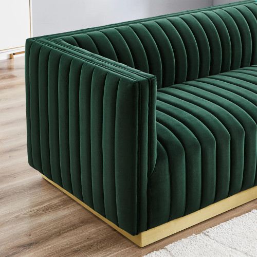 Atlanta Velvet Sofa