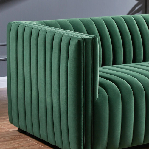 Sierra Sofa - Green Velvet | KM Home Furniture and Mattress Store | Houston TX | Best Furniture stores in Houston