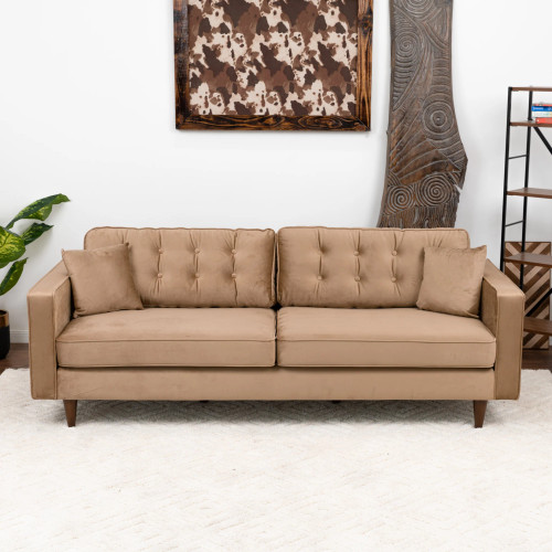 Oregon sofa- Cognac Couch  | KM Home Furniture and Mattress Store | Houston TX | Best Furniture stores in Houston