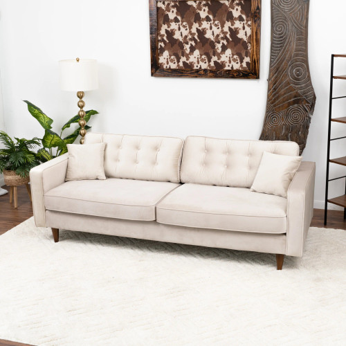 Oregon Sofa - Beige Couch | KM Home Furniture and Mattress Store | Houston TX | Best Furniture stores in Houston