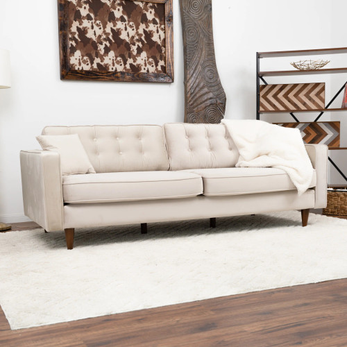 Oregon Sofa - Beige Couch | KM Home Furniture and Mattress Store | Houston TX | Best Furniture stores in Houston