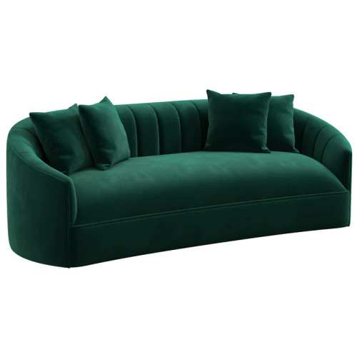 Kent Sofa -Green Velvet | KM Home Furniture and Mattress Store | Houston TX | Best Furniture stores in Houston