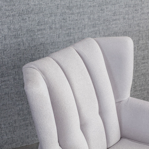 Amelia Armchair - Light Gray | KM Home Furniture and Mattress Store | Houston TX | Best Furniture stores in Houston