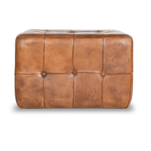 Bunta Ottoman Large - Antique Leather | KM Home Furniture and Mattress Store | Houston TX | Best Furniture stores in Houston