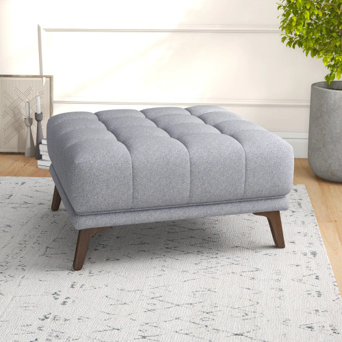 Kano Ottoman - Light Gray | KM Home Furniture and Mattress Store | Houston TX | Best Furniture stores in Houston