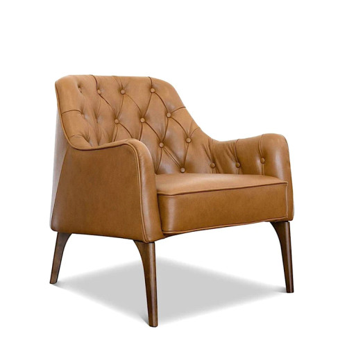 Hurley Leather Lounge Chair  | KM Home Furniture and Mattress Store | Houston TX | Best Furniture stores in Houston