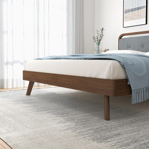 Modern Divani King Size Platform Bed  | KM Home Furniture and Mattress Store | Houston TX | Best Furniture stores in Houston