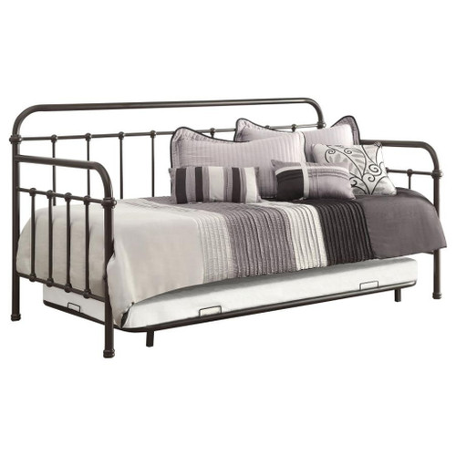 Livingston - Daybed With Trundle Dark Bronze