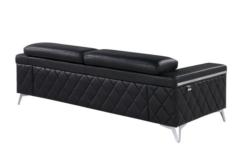 1140 - Top Grain Italian Leather Sofa