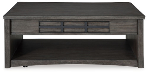 Montillan - Grayish Brown - Lift Top Cocktail Table