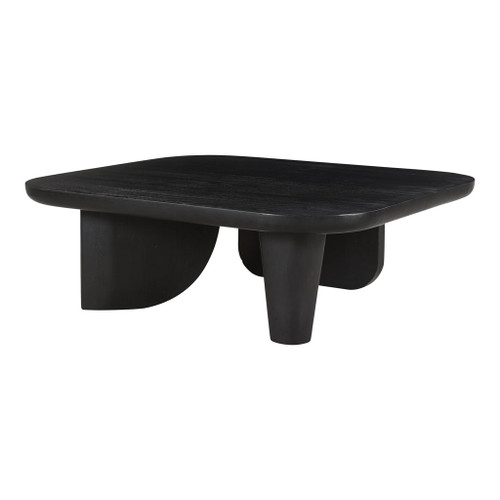 Era - Large Acacia Wood Coffee Table - Black