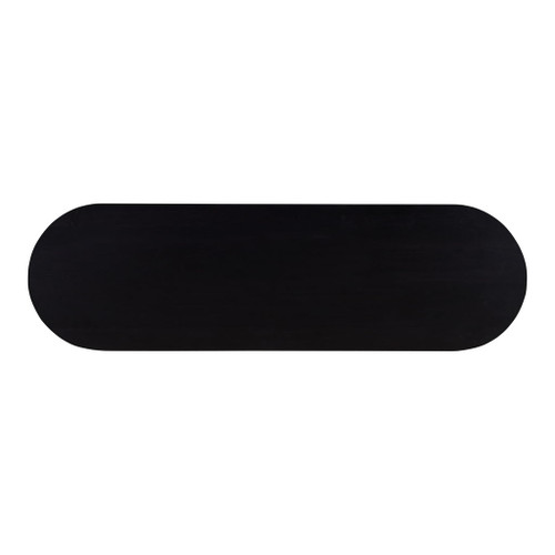 Povera - Acacia Wood Console Table - Black