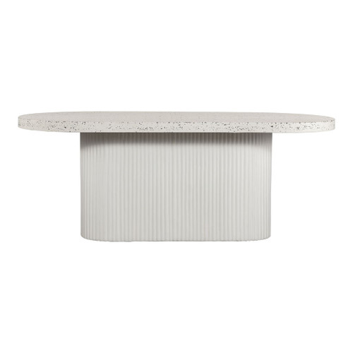 Lyon - Outdoor Cement Dining Table - Light Gray