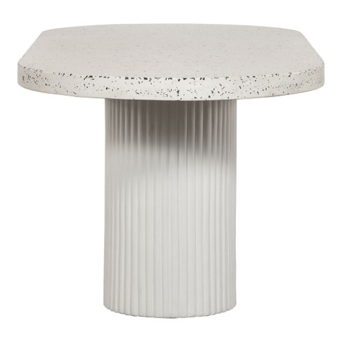 Lyon - Outdoor Cement Dining Table - Light Gray