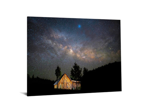 Tempered Glass With Foil - Starry Barn - Blue