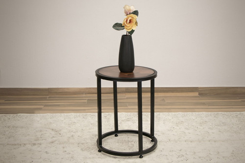 Blackburn - End Table - Charred Brown