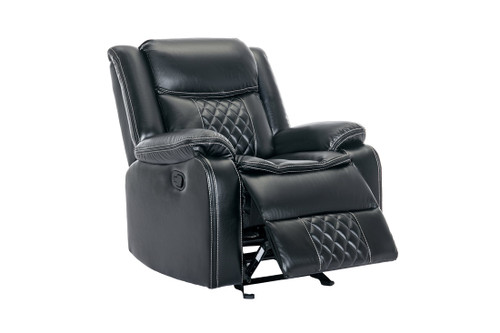 Black reclining Chair Weston