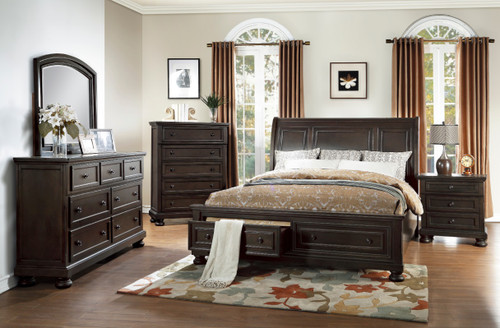 1718GY Bedroom Set Homelegance