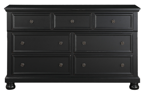 Bedroom Set Laurelin Collection Black